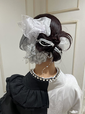 【crop es辻堂店 藤田】卒業式袴着付け&ヘアセット