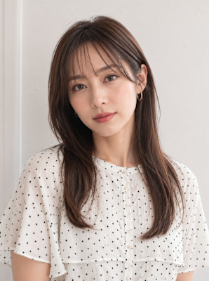 透け感シースルーの上品ロング/藤枝静岡20代30代40代