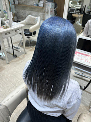 色落ちが綺麗なブリーチダブルカラー