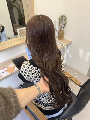 透明感、艶感、色持ちの良い【王道ブラウン】