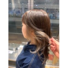 インナーカラー【縮毛矯正/髪質改善】