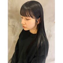 ナチュラルなブラックヘア○吉永晶美【アカラ