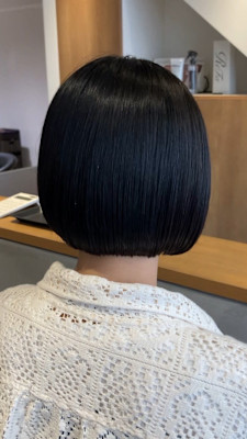 丸みボブ
