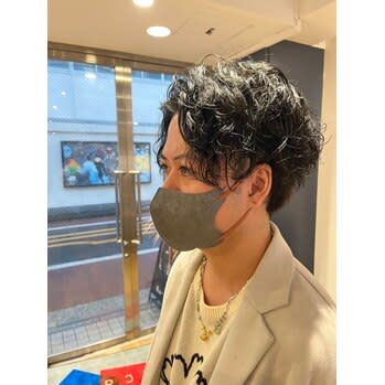 メンズスパイラルパーマ