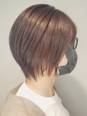 綺麗め束感ショート