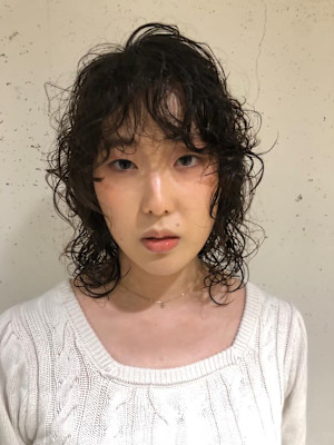 ウルフ×エッジパーマ