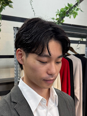 韓国風ナチュラルセンターパート