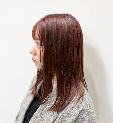 フェミニンカッパーブラウン。　“Elegant Copper