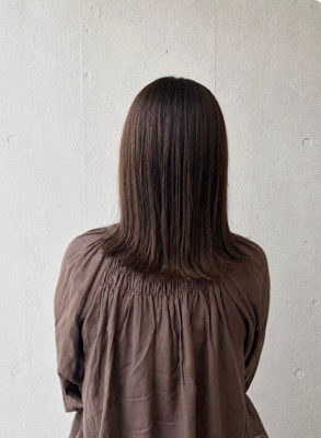 切りっぱなしストレート～Soft Brown 