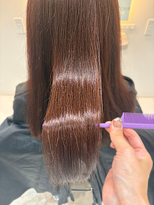 大人気！髪質改善ヘアカラー！