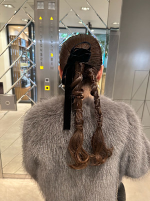 結婚式ヘアセット♪yu