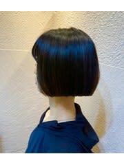 まとまり艶髪コンパクトボブ