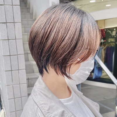 ショートボブ×ショート×丸み×くびれ×20代30代×横浜