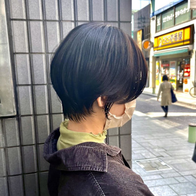 丸みショート×大人ショート×ショートボブ×くびれ×横浜