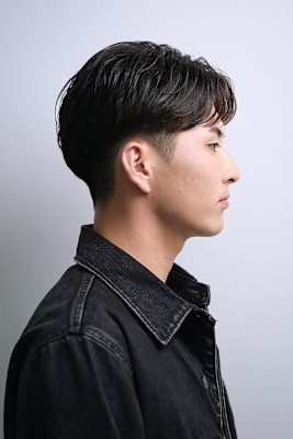 【ニュアンスパーマ】毛流れで魅せる大人のセンターパート
