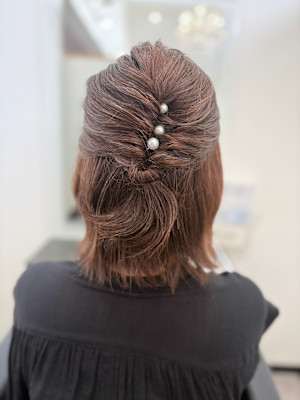 Hair Salon for D　 ×　ハーフアップ