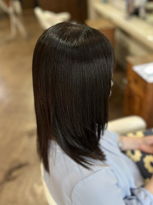 【美髪整形】異次元の最新髪質改善☆シルク酸性ストレート
