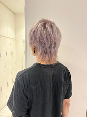 メンズ　ハイトーンカラー