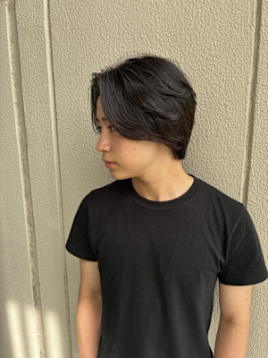 メンズレイヤーボブ
