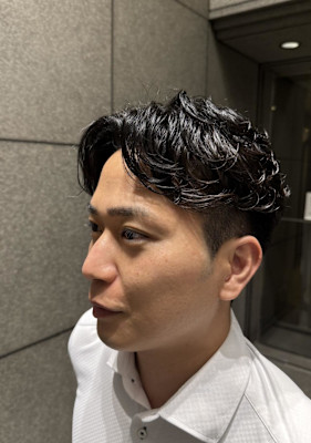 大人フェザーパーマ