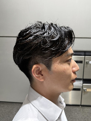 大人フェザーパーマ