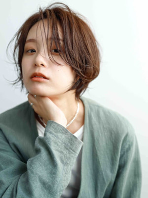 大人ショートボブ