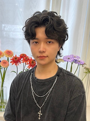 メンズ立体感20代30代ヘアスタイル