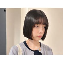 "土橋"梅雨時期おすすめ内巻きストレートボブ◎