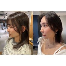 顔まわりカット　岩崎