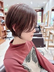 ひし形ショートボブ/20代30代40代50代60代