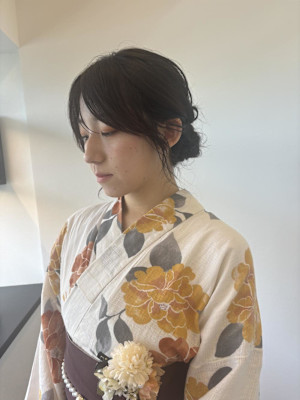 【miu担当】浴衣着付け