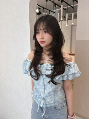 髪質改善＊韓国ヘア＊レイヤー＊顔周り＊ZIna Maison