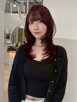 髪質改善＊韓国ヘア＊レイヤー＊顔周り＊ZIna Maison