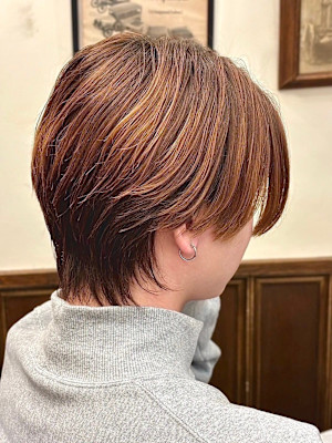 さらさらセンターパート