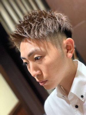 ジェットモヒカン＜理容室＞＜銀座＞＜メンズ＞＜ショート＞