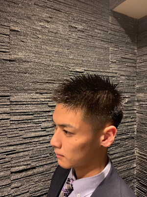 エアリーショート＜理容室＞＜銀座＞＜メンズ＞＜ショート＞