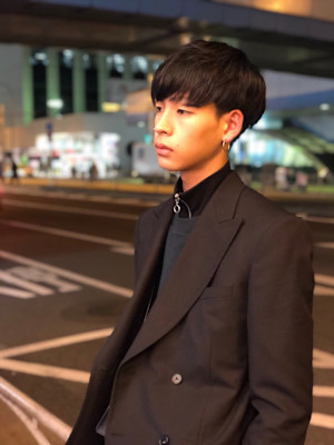 韓流マッシュスタイル＜理容室＞＜銀座＞＜メンズ＞＜ショート＞