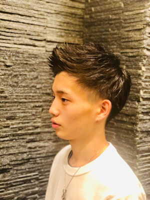 王道ジェットモヒカン＜理容室＞＜銀座＞＜メンズ＞＜ショート＞