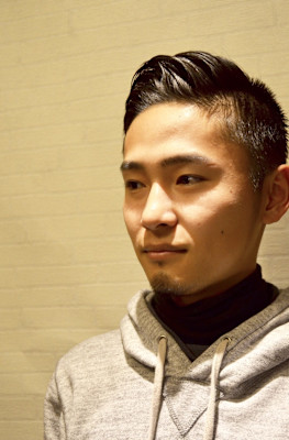 黒髪うるツヤショート＜理容室＞＜銀座＞＜メンズ＞＜ショート＞