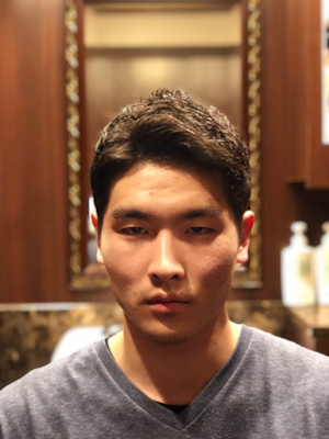ツーブロックショート＜理容室＞＜銀座＞＜メンズ＞＜ショート＞