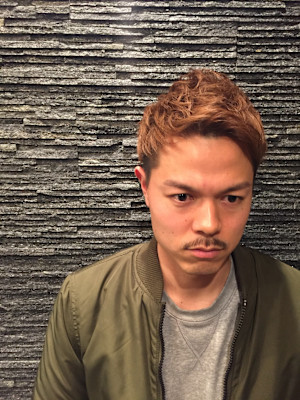 ワイルドツーブロック＜理容室＞＜銀座＞＜メンズ＞＜ショート＞