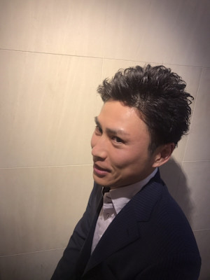 ビジネスパーマ＜理容室＞＜銀座＞＜メンズ＞＜ショート＞