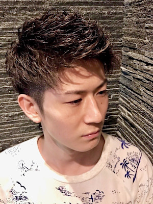スプラッシュショート＜理容室＞＜銀座＞＜メンズ＞＜ショート＞