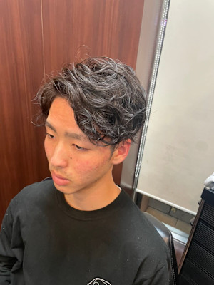 スパイラルパーマ