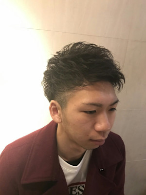 爽やかスパイキーショート＜理容室＞＜銀座＞＜メンズ＞