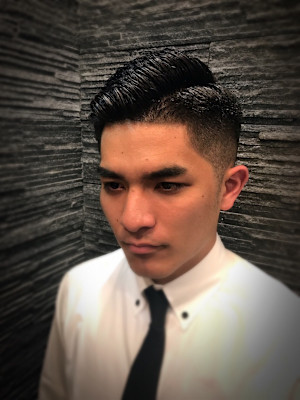 フェードカット＜理容室＞＜銀座＞＜メンズ＞＜ショート＞