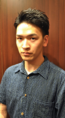 爽やかツーブロックショート＜理容室＞＜銀座＞＜メンズ＞