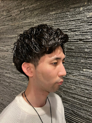 ヒロ銀座ツーブロックスタイル