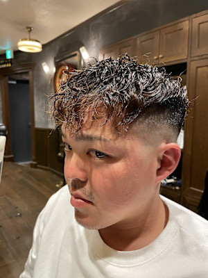 フェードパーマ