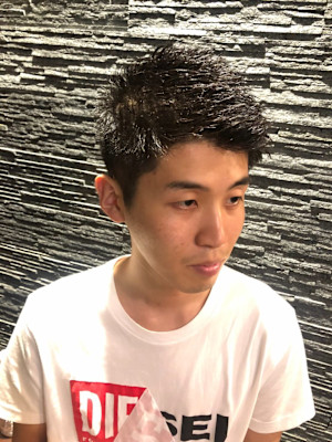 ビジネスソフモヒ＜理容室＞＜銀座＞＜メンズ＞＜ショート＞